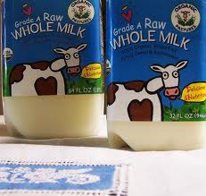 My milk brand - Orgranic Pastures. Definitely not diet food.